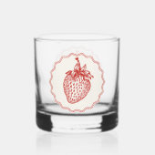 Verre À Whisky Fraise (Verso)