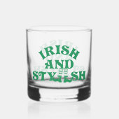 Verre À Whisky Funny Jour de la Saint Patrick Irlandais Et Groupe (Recto)