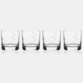 Verre À Whisky Fusion rose harmonieuse (Recto)