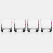 Verre À Whisky Fusion rose harmonieuse (Gauche)