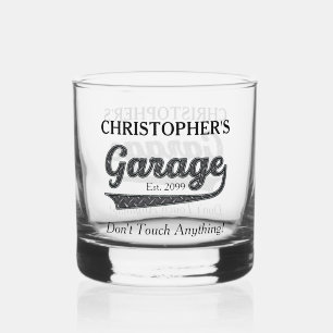 Verre À Whisky Garage ne touchez pas à quelque chose Drinkware