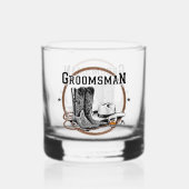 Verre À Whisky Garçon d'honneur (Verso)