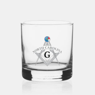 Verre À Whisky Gîte de franc-maçonnerie de l'état de Caroline du