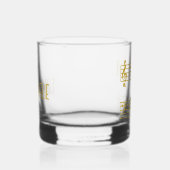VERRE À WHISKY GOLD MUSIC AMATEUR PAPA CADEAU PIANO NOTES MUSICAL (Droite)
