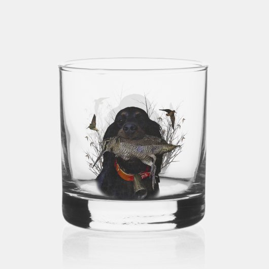 Verre À Whisky Gordon Setter (Recto)