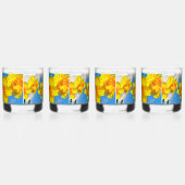 Verre À Whisky Groupe de Daffodils Médaille d'or Fleurs (Droite)