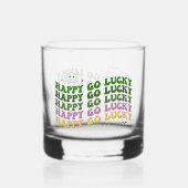 Verre À Whisky Happy Go Lucky Irish (Verso)