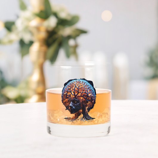 Verre À Whisky "Harmonie neuronale : une vision de la clarté et d (Insitu (Mariage))