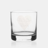 Verre À Whisky Hello Fall Love Heart (Verso)