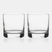 Verre À Whisky Hippocampe Polygonal Or (Droite)