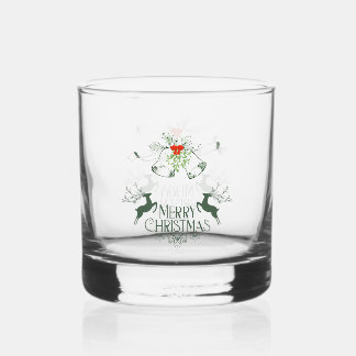 Verre À Whisky Holiday Whiskey Glass Set – Merry & Bright Barware
