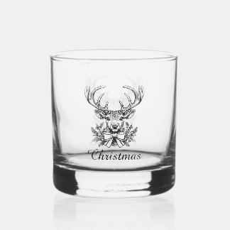Verre À Whisky Holiday Whiskey Glass Set – Merry & Bright Barware