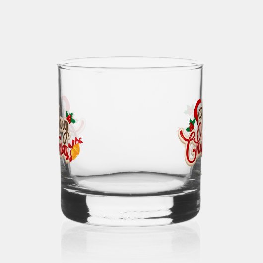 Verre À Whisky Holiday Whiskey Glass Set – Merry & Bright Barware (Gauche)