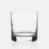 Verre À Whisky Iceberg bleu personnalisé Art inspirant (Droite)