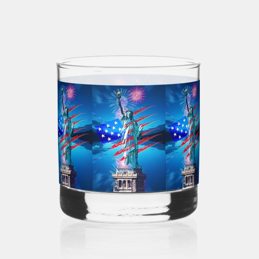 VERRE À WHISKY INDÉPENDANCE (Recto)