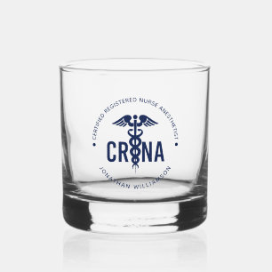 Verre À Whisky Infirmière anesthésiste certifiée CRNA personnalis