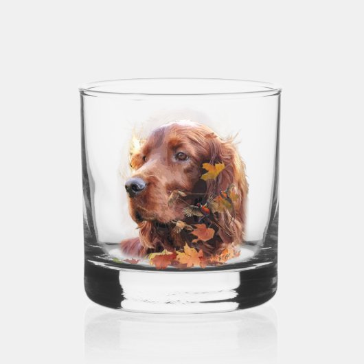Verre À Whisky Irish Red Setter, Irish Setter (Verso)