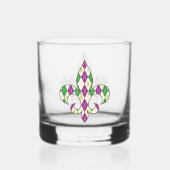 Verre À Whisky Jacquard Mardi Gras (Verso)