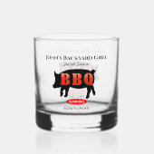 Verre À Whisky Jardin Grill Master Grilling BQ Rocks (Verso)