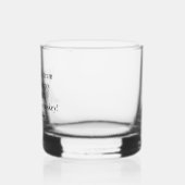 Verre À Whisky Je ne donne pas de dram - Citation drôle (Gauche)