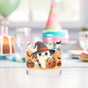 Verre À Whisky Joli fantôme de Halloween de style Kawaii