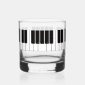 Verre À Whisky Joueur de piano personnalisé (Droite)