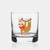 Verre À Whisky Joyeux Noël Sloth Jote Holidays (Verso)