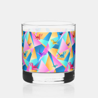 Verre À Whisky Kaléidoscope d'origami
