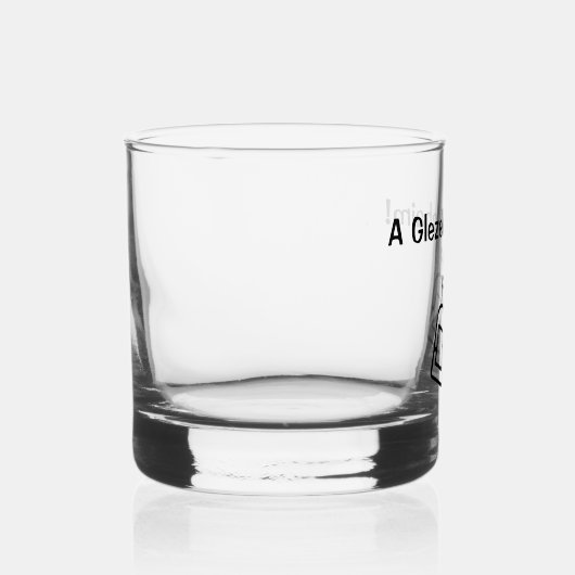 Verre À Whisky L’Chaim - Design de style yiddish (Droite)