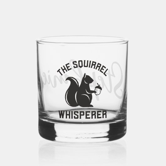 Verre À Whisky Le Whisperer d'écureuil | Écureuil (Recto)