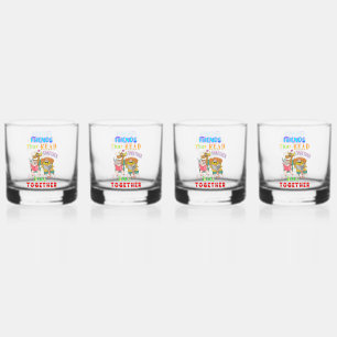 Verre À Whisky Les amis qui lisent ensemble restent ensemble