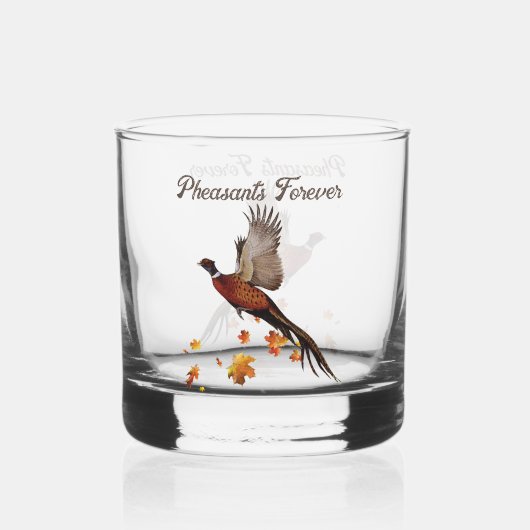 Verre À Whisky Les faisans pour toujours (Recto)
