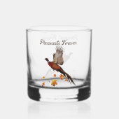 Verre À Whisky Les faisans pour toujours (Verso)
