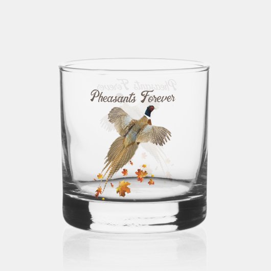 Verre À Whisky Les faisans pour toujours (Recto)