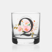 Verre À Whisky Lettre Q (Verso)