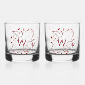 Verre À Whisky Lettres d'amour (Gauche)