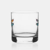 Verre À Whisky Libellule Colorée (Gauche)