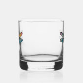 Verre À Whisky Libellule Colorée (Droite)