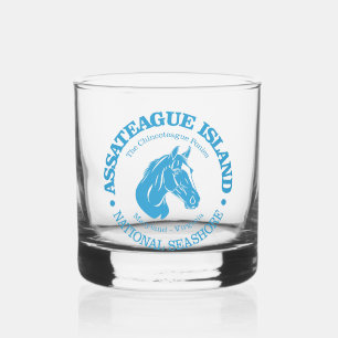 Verre À Whisky L'île d'Assateague (poney)