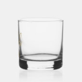 Verre À Whisky Live Laugh Love Faux Gold Letting (Gauche)