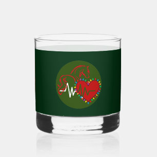 Verre À Whisky Logo de Noël à options multiples
