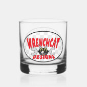 Verre À Whisky Logo Wrenchcat Designs (Verso)