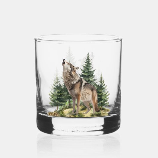 Verre À Whisky Loup (Recto)