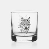 Verre À Whisky Loup (Recto)