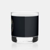 Verre À Whisky Loup vintage et lune classique (Droite)