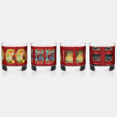 Verre À Whisky Lunettes de whisky de Noël (Droite)