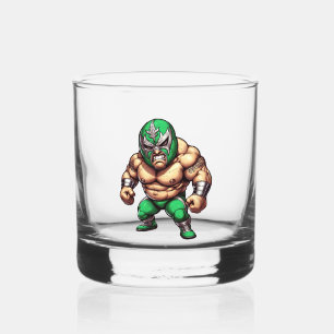 Verre À Whisky lutteur de luchallibre 