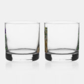 Verre À Whisky Luxury Rocks Glass Set - Personalised Monogram A (Gauche)