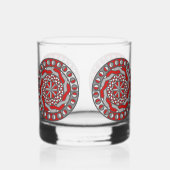 Verre À Whisky Machines rouges (Gauche)