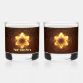 Verre À Whisky Magen fractal au feu d'étoile (Verso)